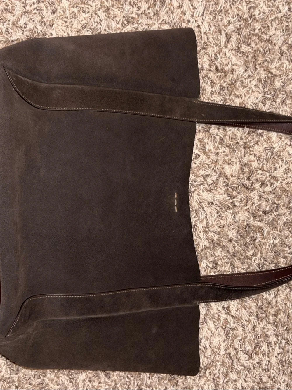 Coach Hadley tote bag in suede